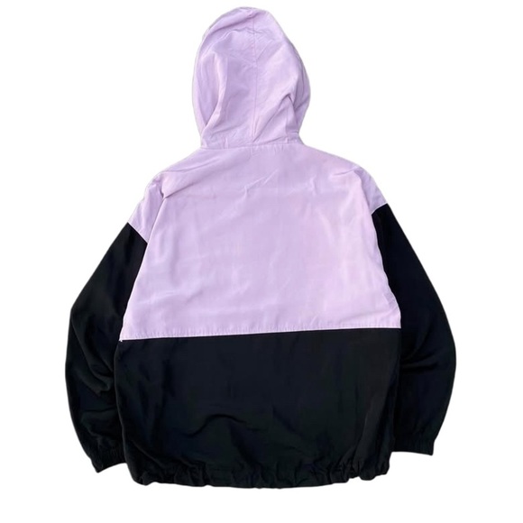 Forever 21 Women's Black and Purple Hoddie Windbreakers Size M - Picture 5 of 6
